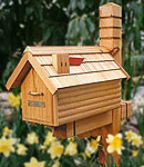 Wooden Mailboxes